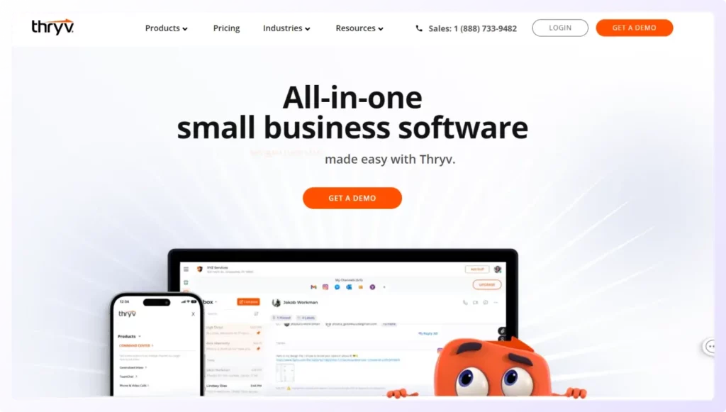 Thryv small business management software platform